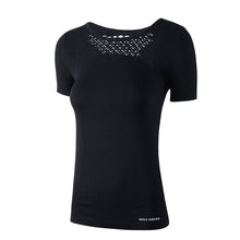 Load image into Gallery viewer, Fitness T-shirt Polyester and Cotton Women