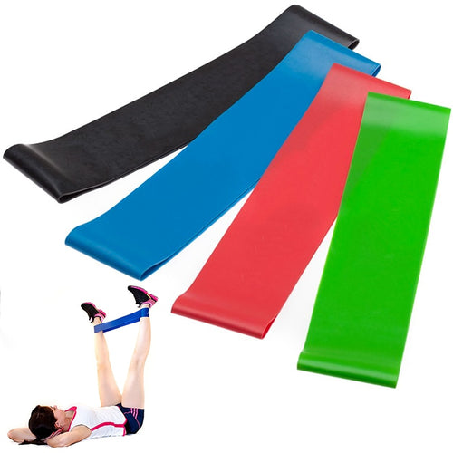 4pcs/Set Elastic Resistance Bands