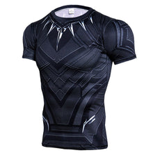 Load image into Gallery viewer, Rashgard Black Panther 3D T Shirt