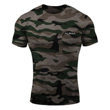 Load image into Gallery viewer, Camouflage Sport Training Cotton T-shirt