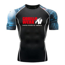 Load image into Gallery viewer, Fitness T-Shirt Lycra Men