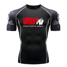 Load image into Gallery viewer, Fitness T-Shirt Lycra Men
