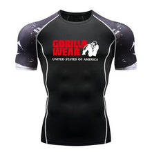 Load image into Gallery viewer, Fitness T-Shirt Lycra Men