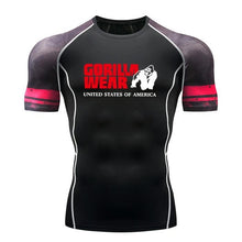 Load image into Gallery viewer, Fitness T-Shirt Lycra Men
